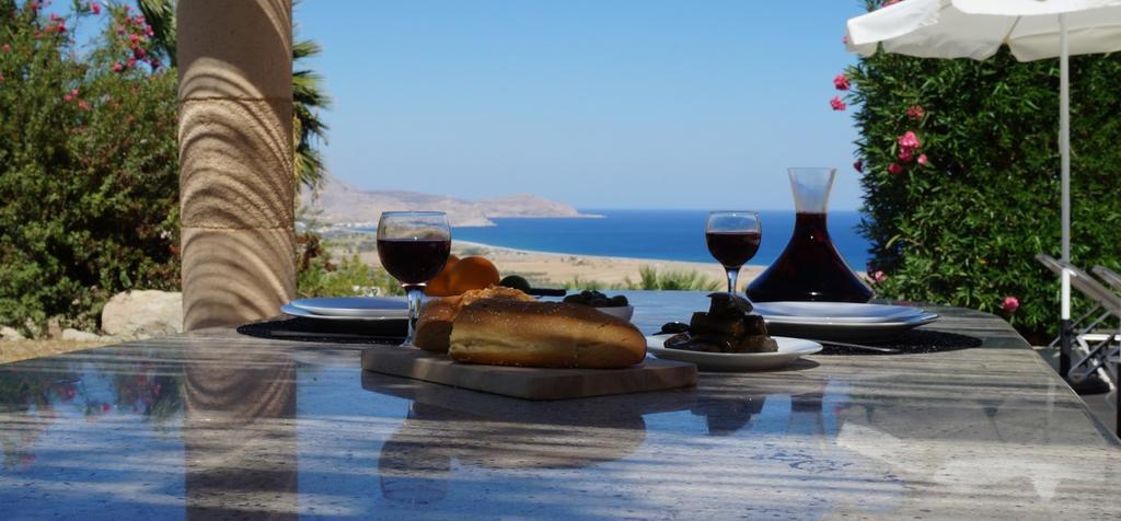 Rhodes Demetrius Luxury Private Villa Kalathos Luaran gambar