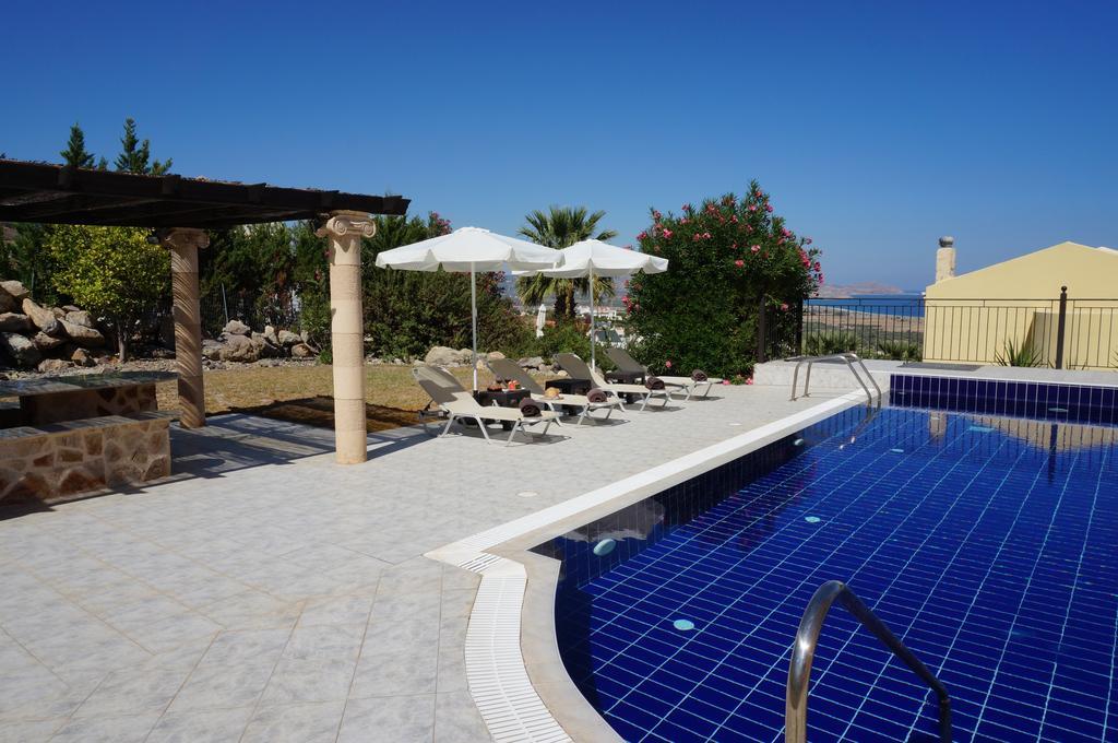 Rhodes Demetrius Luxury Private Villa Kalathos Luaran gambar